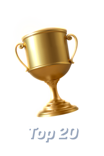 Finish in TOP 20 in a tournament