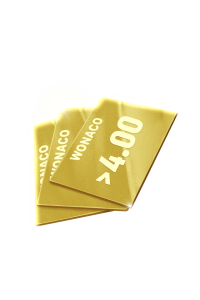 Place a multiple bet with min. odds 4
