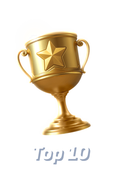 Finish in TOP 10 in a tournament